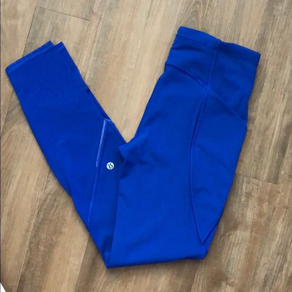 Lululemon leggings, 7/8 25”